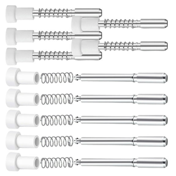Heavy Duty Metal Screen Retainer Clips Resistant Secure Hold Spring Loaded Window Screen Latches for Window