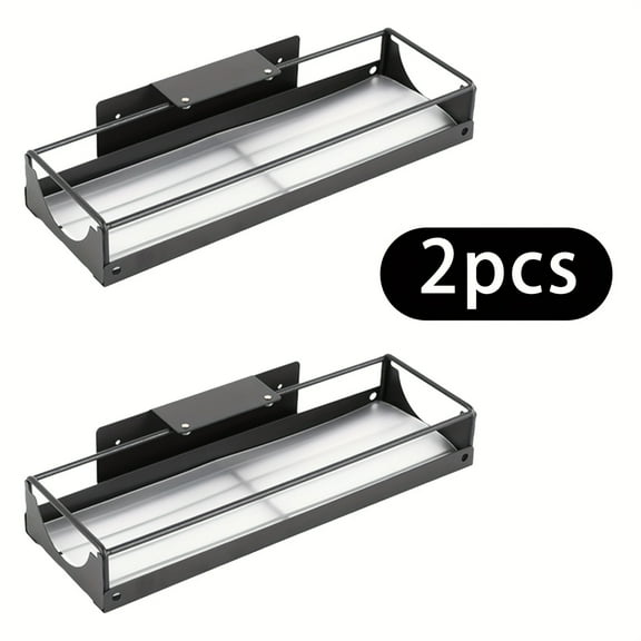 Heavy-Duty Metal Under Sink Organizer with Sliding Rails - Space-Saving Pull-Out Cabinet Drawer, Multi-Layer Storage for Kitchen, Bathroom, Office - Easy Installation, Compact Design for Narrow