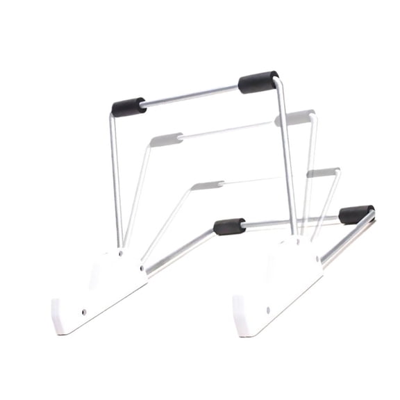 Heavy Duty Metal Tablet Holder Angles Adjustable Angles Foldable Tablet Stand For Office Kitchen Bedroom and Travel Use