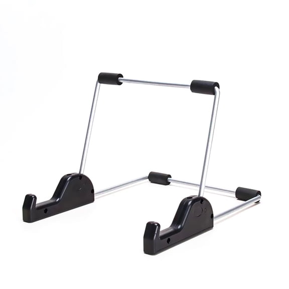 Heavy Duty Metal Tablet Holder Angles Adjustable Angles Foldable Tablet Stand For Office Kitchen Bedroom and Travel Use