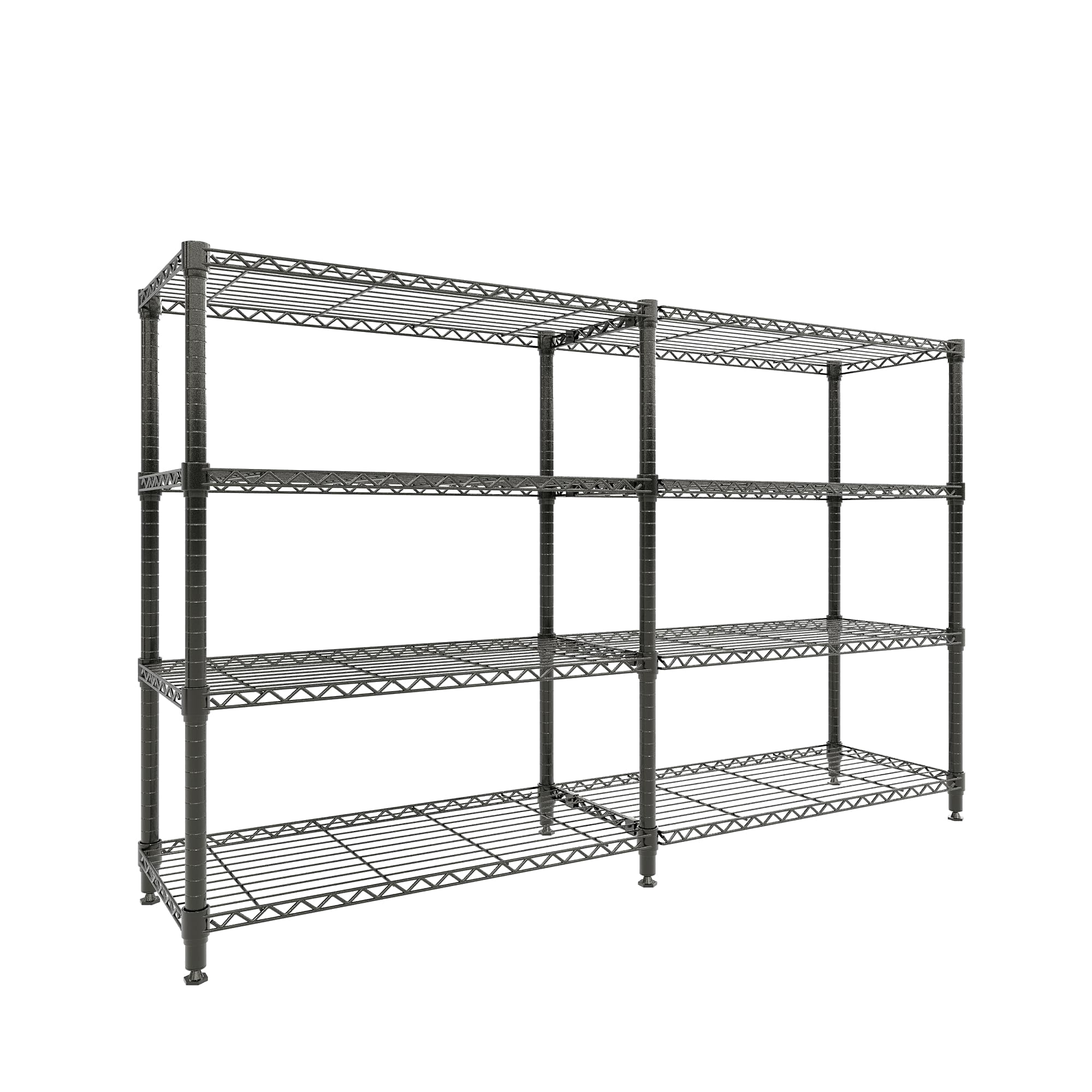 Heavy Duty Metal Wire Shelving Unit – Commercial Food Service Storage ...