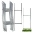 thumbnail image 1 of Heavy Duty Metal Wire Yard Stakes for Yard Sign, 10 x 30in H Frame, 25 Pack, 1 of 6