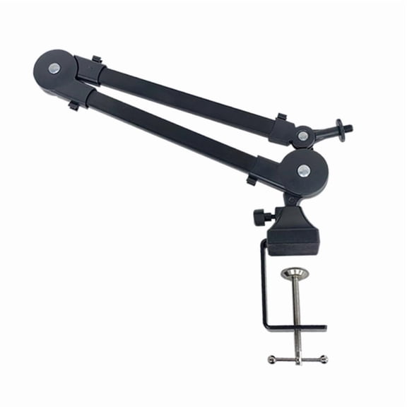 Heavy Duty Microphone Arm Stand Adjustable and Foldable for Studio and Live Performances Metal Durable Rustproof