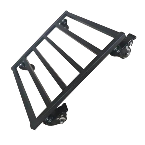 Heavy-Duty Mobile Pallet Base with Casters, High Load Capacity for Warehouse Workshop Use