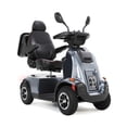 thumbnail image 1 of Heavy Duty Mobility Scooter for Seniors & Adults, 500 lb Capacity, 1000W Electric Power, 32 Mile Range, 4 Wheel All-Terrain Design, Off-Road Suspension, Dual Baskets, LED Lights,Gray, 1 of 9