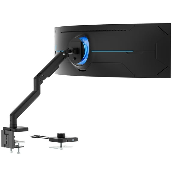 Heavy-Duty Monitor Mount with Gas Spring Arm