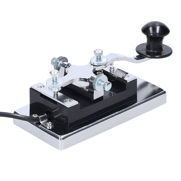 Heavy Duty Morse Code Telegraph Key Mechanical CW Communication Keyer Device