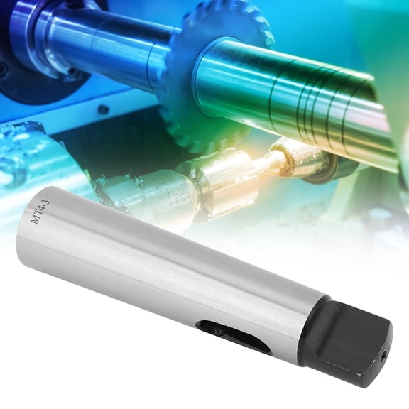Heavy Duty Morse Taper Adapter Sleeve MT4 to MT3 Spindle Lathe Drill Reducing Sleeve 5.9 in / 15 cm