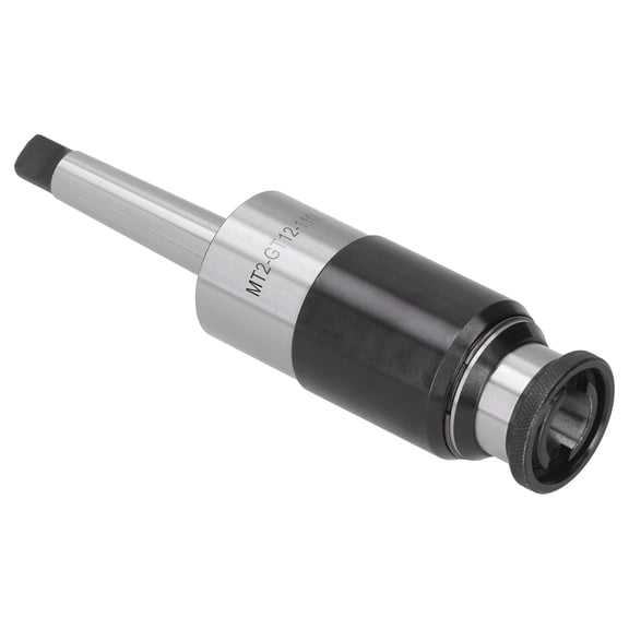 Heavy Duty Morse Taper Shank Collet Chuck Holder MT2-GT12-110L Telescopic Tapping Tool for CNC Lathes, 4.3 inches / 110 mm