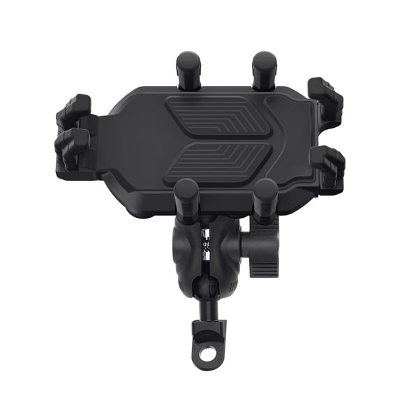 Heavy Duty Motorcycle Bike Phone Mount With Vibrations Absorbers Fit 4.7 To 7.2Inch Smartphones