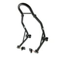 thumbnail image 1 of Heavy Duty Motorcycle Rear Wheel Stand with U + L Fork Swingarm Spool, 850 lbs Capacity Motorcycle Lift Jack Stand for Suzuki Yamaha Honda Kawasaki, Universal Fit, Black, 1 of 11