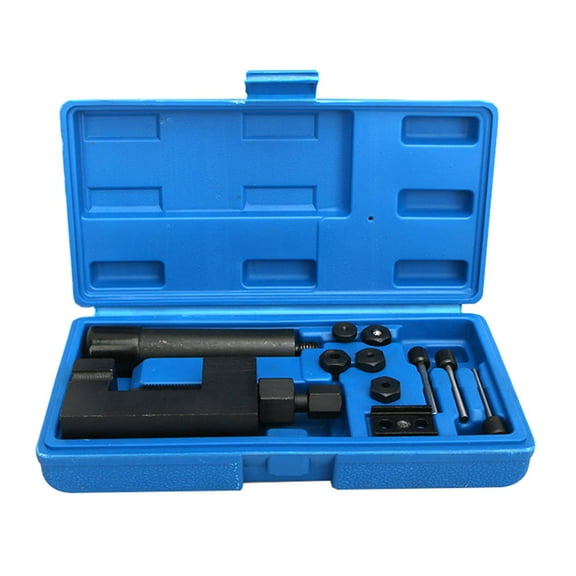 Heavy Duty Motorcycles Bike Chain Breaker Chain Cutter Splitter Riveter Riveting Tool Set Chain Repair Hand Tools