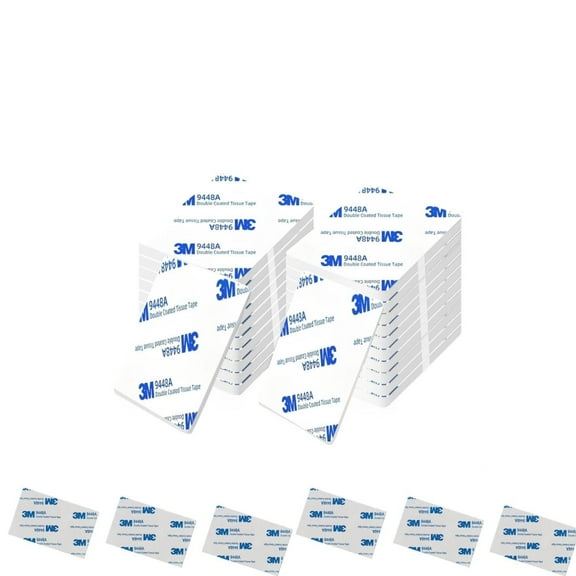 Heavy Duty Mounting Tape,QZS Pre-Cut Foam Tape,Double Sided Adhesive Pads,Rectangle Adhesive Tool for Hanging Pictures,Posters,60pcs