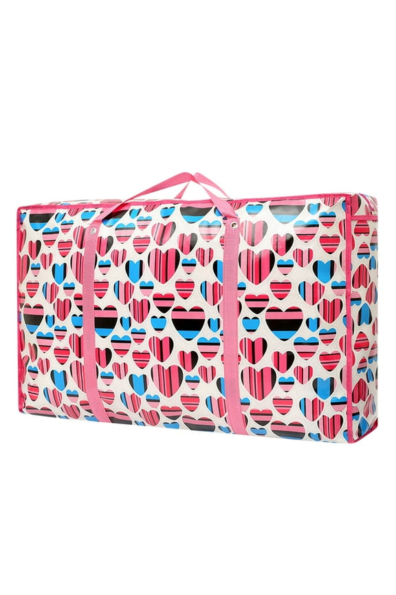 Heavy Duty Moving Bags, Clothing Storage Bags with Sturdy Zipper - Better than Moving Boxes - Perfect Clothes Storage Bins, Moving Supplies, Extra Large Tote Bag for Packing Supplies