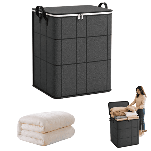 Heavy Duty Moving Bags, Extra Large Waterproof Storage Bags with zipper, Stackable for Compact Storage