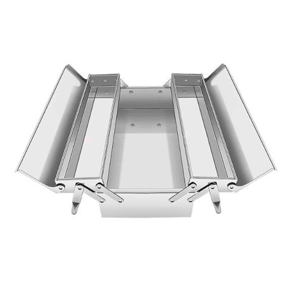 Heavy Duty Multifunctional Foldable Stainless Steel Toolbox Space Saving For DIY Enthusiasts And Professional Repairers