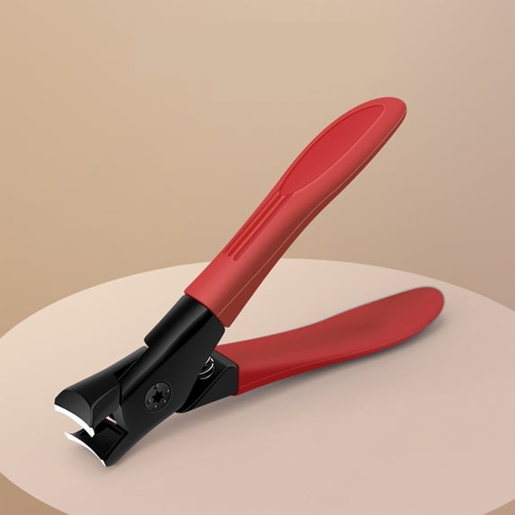 Heavy-Duty Nail Clipper for Thick, Hard & Ingrown Fingernails & Toenails, Stainless Steel Cutter with Non-Slip Ergonomic Handle, Precision Nail Trimmer for Seniors, Men & Women