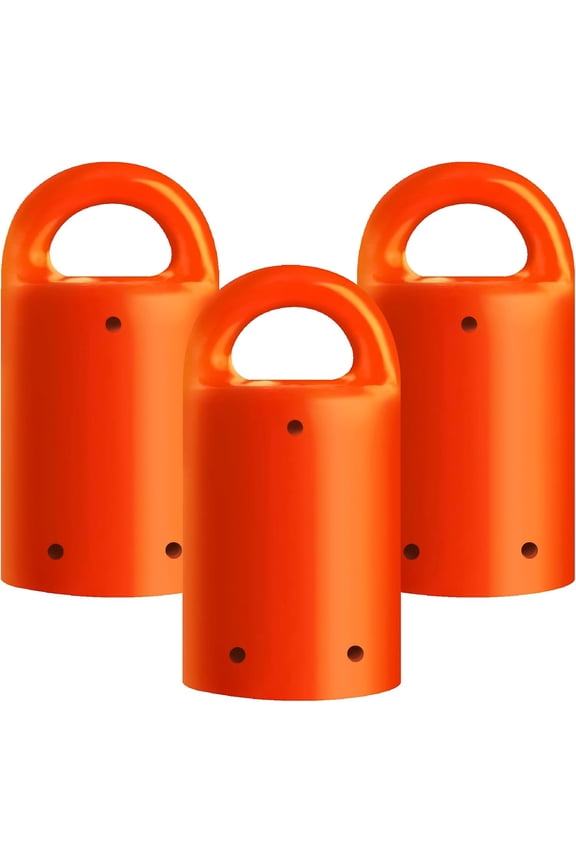 3 Pack of Magnets - Orange