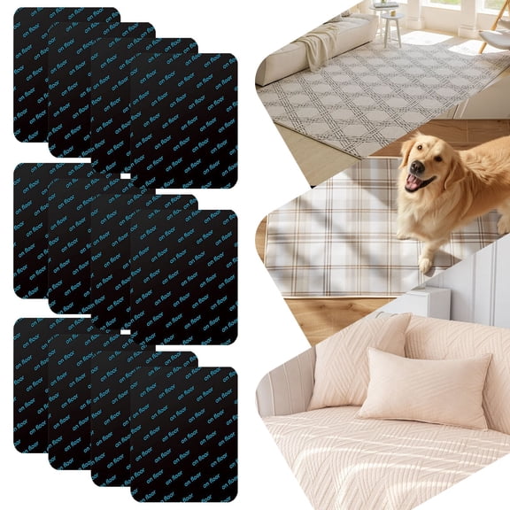 Heavy Duty Non Slip Couch Cushion Strips, 86Cm Adhesive Hook Loop Tape, Furniture Anti-Slip Grippers, Black