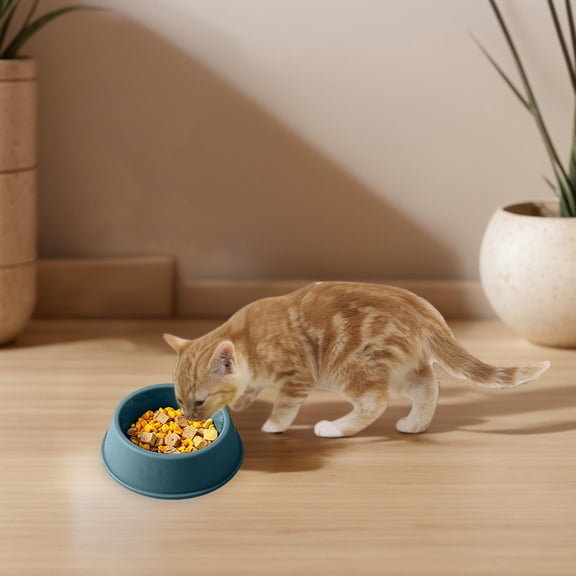 Heavy Duty Non- Pet Bowl for Cats & Dogs - Thickened Spill-Proof Food & Water Dish with Wide Base, Tip-Proof Design for Pet Owners