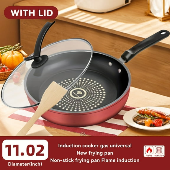 Heavy Duty Nonstick Skillet Pan, 9.45/11.02 Inch, Induction Compatible All Stovetops, Oven & Grill Safe, Even Heat, Scratch Resistant, Gift for Dad, Chefs & Home Cooking