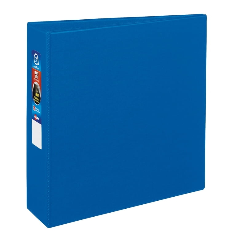 Heavy-Duty Non-View Binder with DuraHinge and One Touch EZD Rings, 3 Rings, 2 Heavy-Duty Non-View Binder with DuraHinge and One Touch EZD Rings, 3 Rings, 2