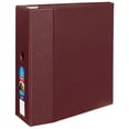 thumbnail image 1 of Heavy-Duty Non-View Binder With Durahinge, Three Locking One Touch Ezd Rings And Thumb Notch, 5" Capacity, 11 X 8.5, Maroon | Bundle of 5 Each, 1 of 5