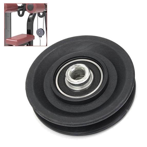 Heavy Duty Nylon Bearing Pulley Wheel For Fitness Machines And Equipment