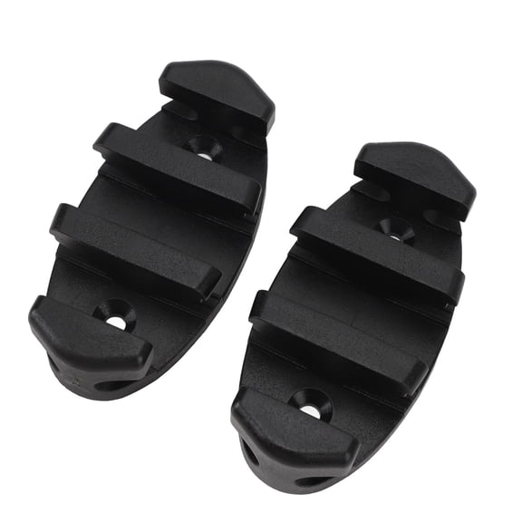 Heavy Duty Nylon Boat Anchor Cleat Open Base Deck Ties for Kayak Canoe Rubber Dinghy Mooring, 2 Pack / 10 in