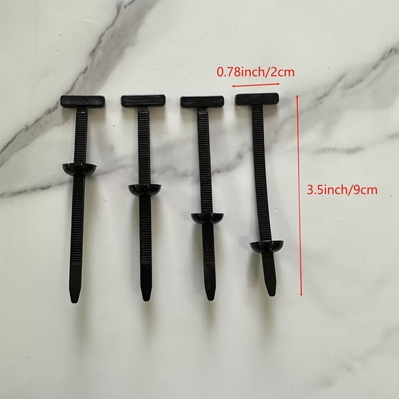 Heavy-Duty Nylon Cable Ties, 100-Pack Extra-Strong Self-Locking Zip Ties, Durable Fasteners for Home, Garage, Electronics, Wiring & DIY Organization