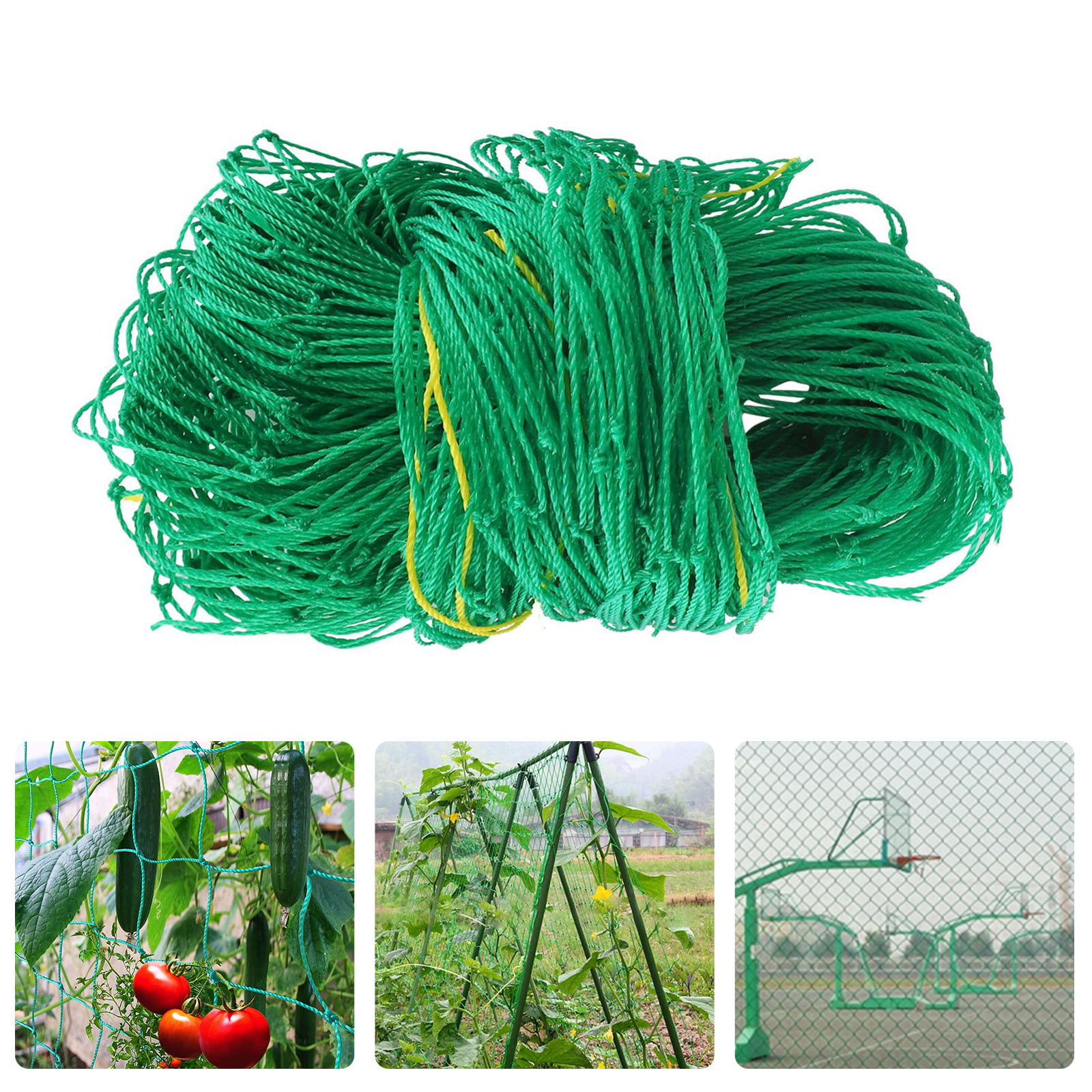 HeavyDuty Nylon Garden Plant Trellis Netting,Polyester Flexible String Plant Support Vine Net