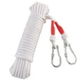 thumbnail image 1 of Heavy Duty Nylon Rope with Thick Steel Wire Core Strong and Durable for Outdoor Camping Climbing Securing Loads Multipurpose Utility Cord for Home Garden or Construction Today’s Must-Have Bargains, 1 of 5