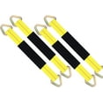 thumbnail image 1 of Heavy Duty Off-Road Axle Straps w/D Ring - Car Auto Hauler Tow Truck 4x4 Tie Down ATV UTV (Yellow, 36 Inch), 1 of 5
