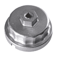 thumbnail image 1 of Heavy Duty Oil Filter Wrench for Toyota,Lexus,RAV4,Camry,Tundra, Highlander, Sienna and More-Cup Style Oil Filter Cap Removal Socket Tool for 2.5-5.7L Engine with 64mm Cartridge Style Oil Filter, 1 of 2