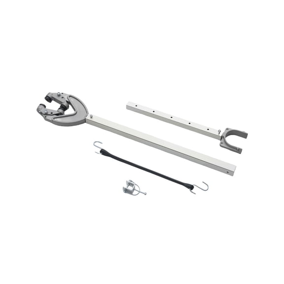Heavy-Duty Outboard Motor Support,32-44"Adjustable Transom Saver for Boat Trailers,Easy Installation Corrosion-Resistant for Motors Under 100 HP.