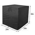 thumbnail image 1 of Heavy Duty Outdoor AC Dust Cover Waterproof Windproof Protection for Vertical Air Conditioners Multiple Sizes Available, 1 of 6