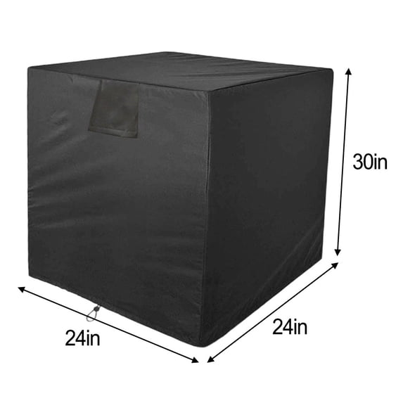 Heavy Duty Outdoor AC Dust Cover Waterproof Windproof Protection for Vertical Air Conditioners Multiple Sizes Available