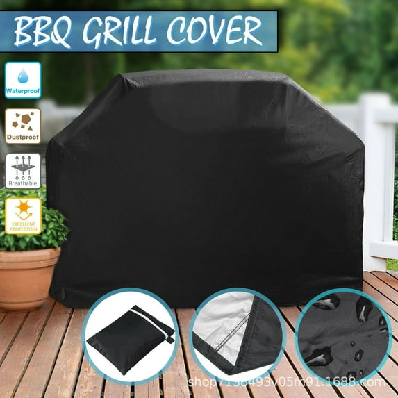 Heavy Duty Outdoor BBQ Grill Cover - Weather and Fade Cover for Charbroil Grills