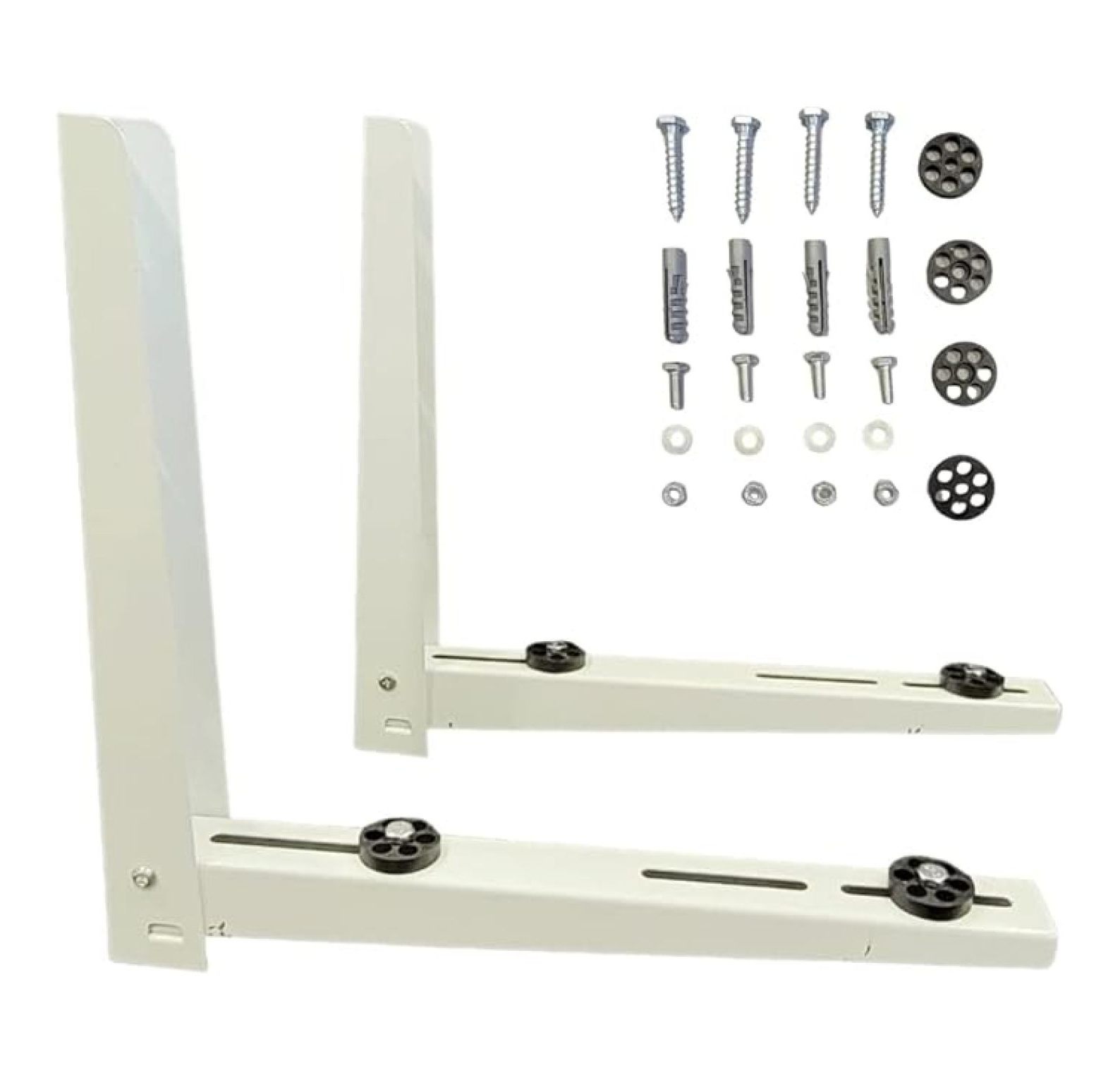 Heavy Duty Outdoor Bracket, Air Conditioner Support , Bracket for Mointing Mini Split , Units, Two- Way Mounting Support(7000-24000 BTU up to 260 lb)
