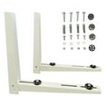 thumbnail image 1 of Heavy Duty Outdoor Bracket-Steel Plate, ,Air Conditioner Support Brackets, Bracket Stand for Mounting Mini Split Fits 7000-12000 Btu Units,Two-Way mounting Design,Support up to 260lbs., 1 of 4