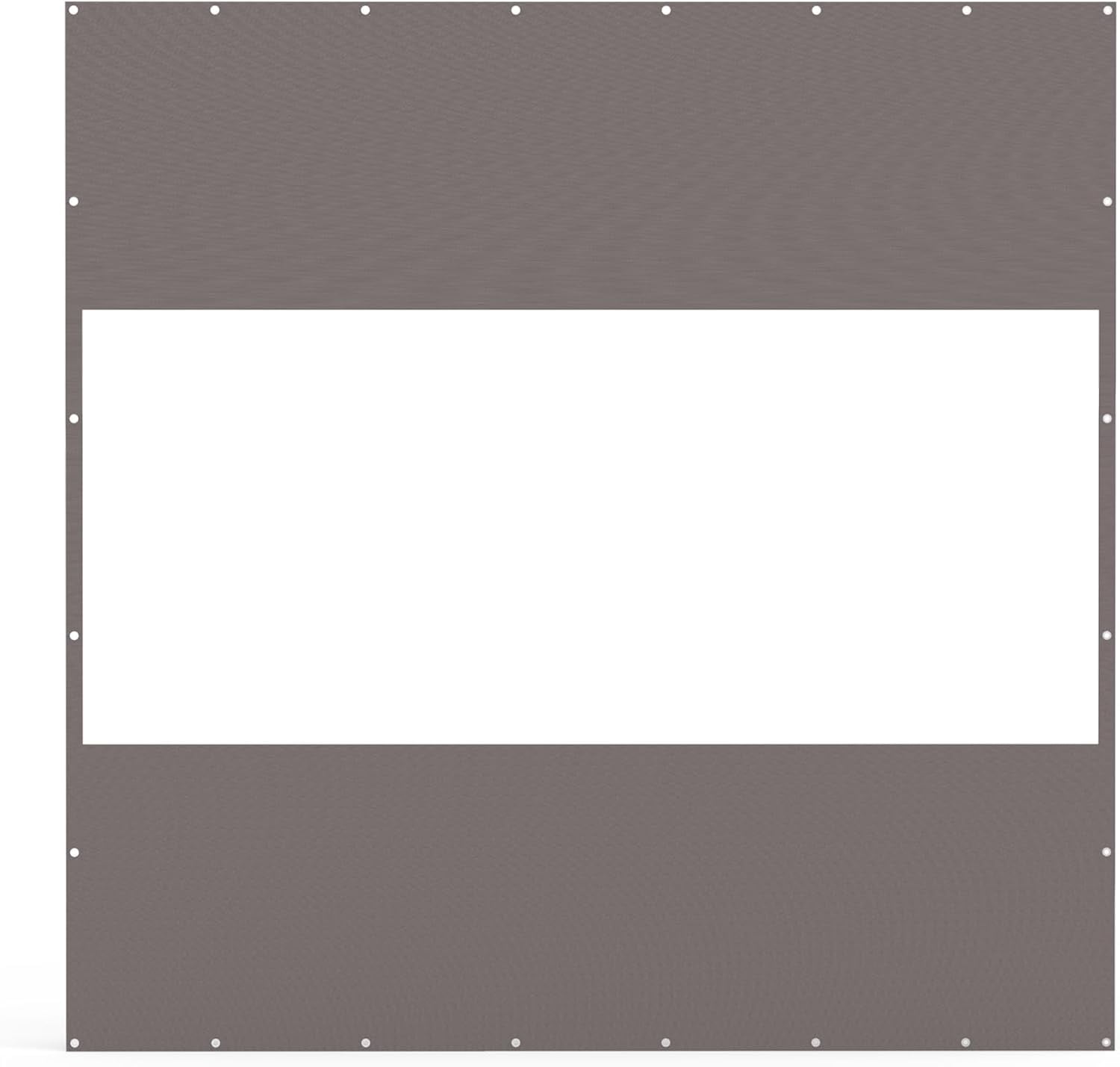 Heavy Duty Outdoor Clear Panel Curtain, 18 oz Waterproof PVC Polyester ...
