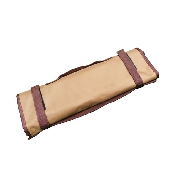 Heavy-Duty Outdoor Ground Peg and Camping Tool Storage Bag | Large Capacity Tent Accessories Organizer with Multiple Slots for Nails Ropes and Camping Gear | Portable and Durable Canvas Kit