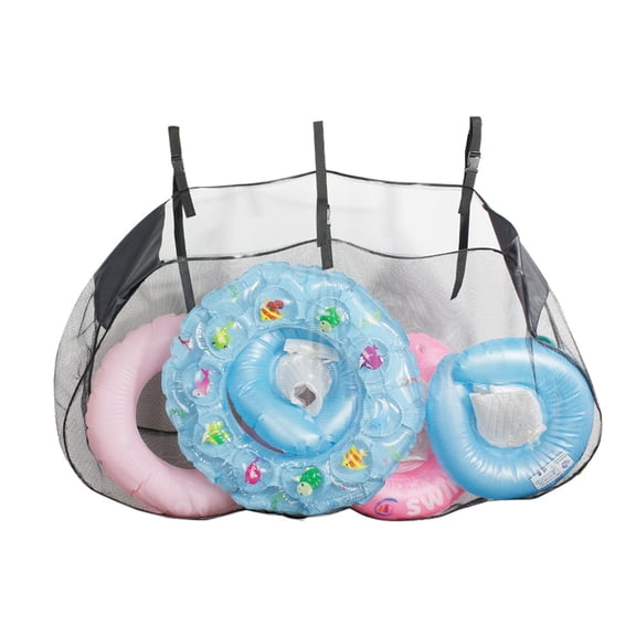 Heavy Duty Outdoor Hanging Pool Storage Bag Extra Large Pool Storage Net Organiser Bag for Floats and Accessories