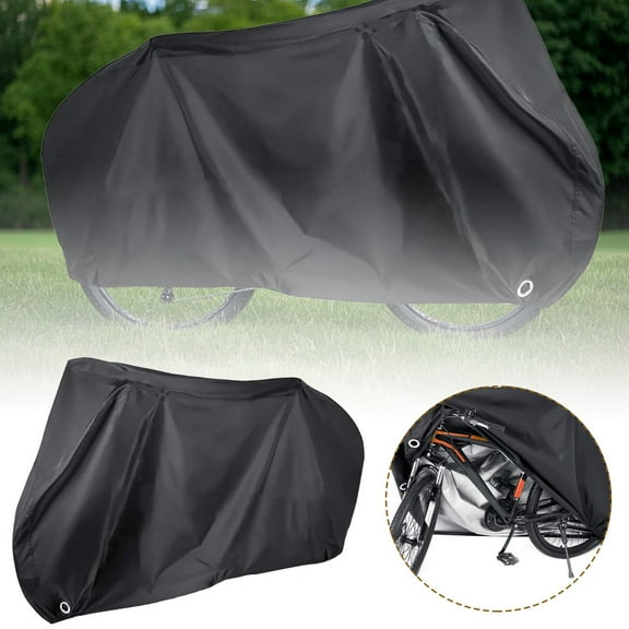 Heavy Duty Outdoor Protective Cover With Lock Security Hole For Motorcycles And Road Bikes