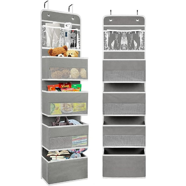 Heavy Duty Over Door Organizer, Wall Mount Hanging Organizer Storage