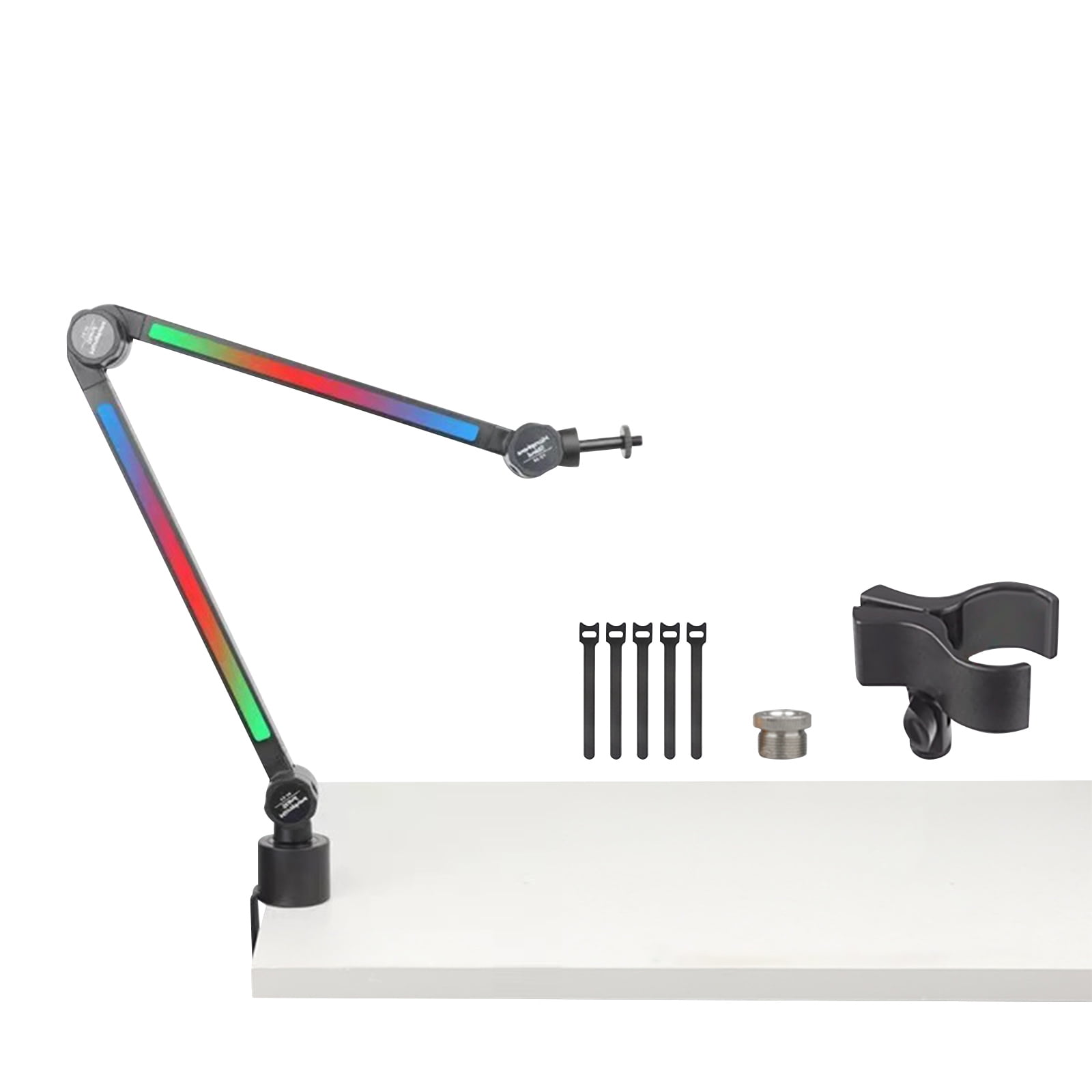 Heavy Duty Overhead Microphone Arm Featuring Easy Assembly Folding Mic Stand For Professional Recording