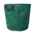 thumbnail image 1 of Heavy Duty PP Garden Waste Bag With Reinforced Handles, Foldable Outdoor Reusable Yard Sack For Leaves And Debris, Extra Large Capacity Compost Tote For Lawn, 400L, 1 of 6