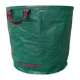 thumbnail image 1 of Heavy Duty PP Garden Waste Bag With Reinforced Handles, Foldable Outdoor Reusable Yard Sack For Leaves And Debris, Extra Large Capacity Compost Tote For Lawn, 500L, 1 of 6