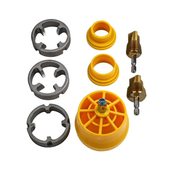 Heavy Duty PVC Pipe Threader Kit Perfectly Suited for Professional Use Comes with Multiple Size Options Available