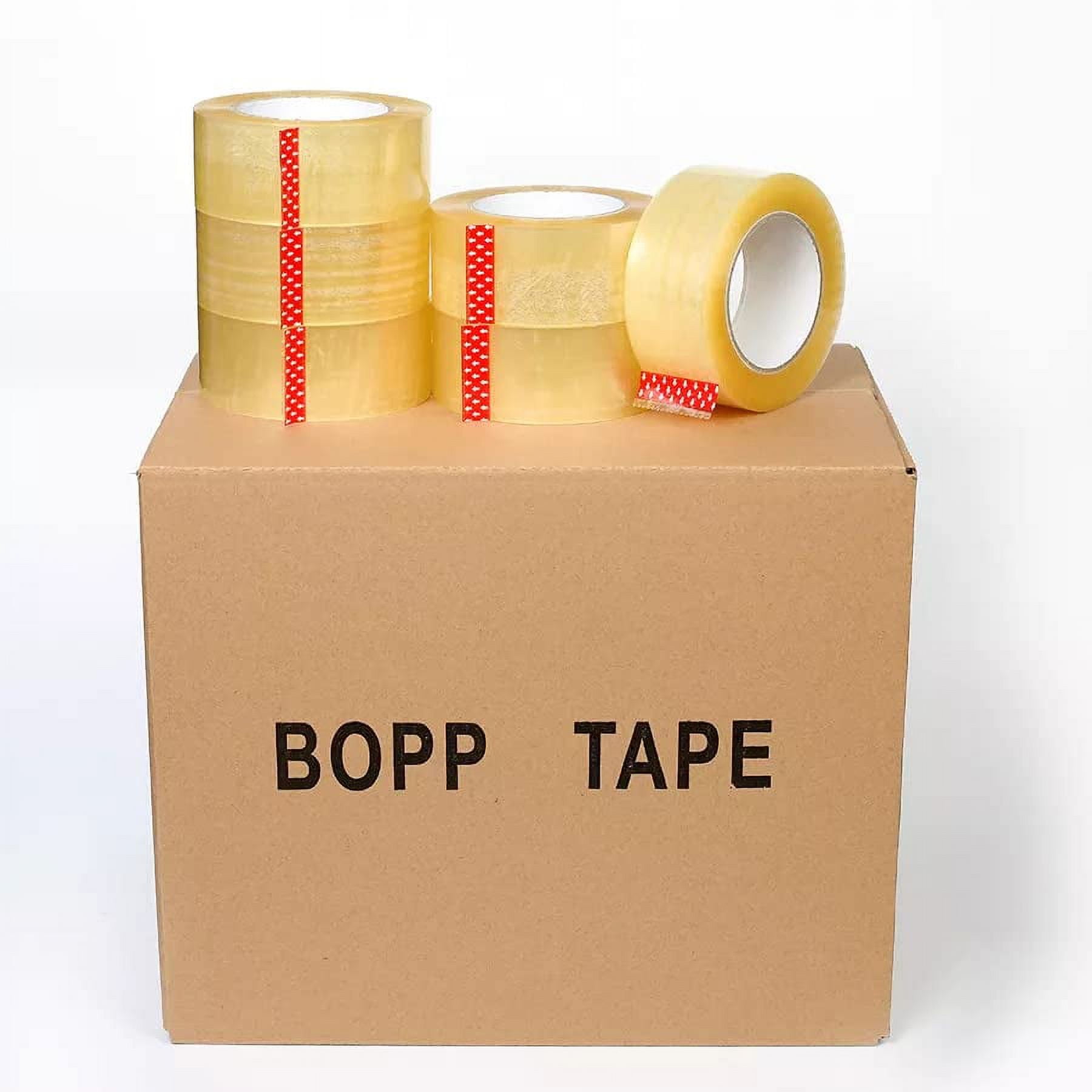 Heavy Duty Packing Tape 36 Rolls 2 Inch x 110 Yards (330 Feet) Per Roll Carton Sealing Tape for Shipping Packaging Moving Office Storage & Tape Gun Refills 1.8 Mil 3960 Total Yards
